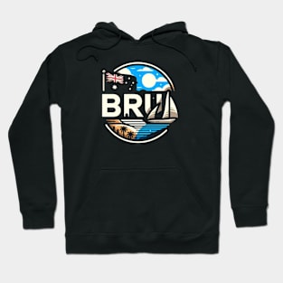 BRU Sailing Logo Hoodie